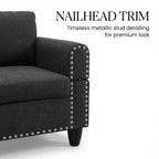 69.5" x 97.5" L-Shaped 2 Pieces Sectional Sofa
