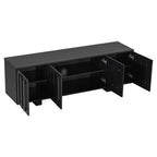 Vibe Haus 63'' Farmhouse TV Stand for TVs up to 75 Inches