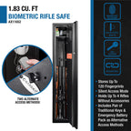 1.83 Cu Ft Biometric Rifle Safe