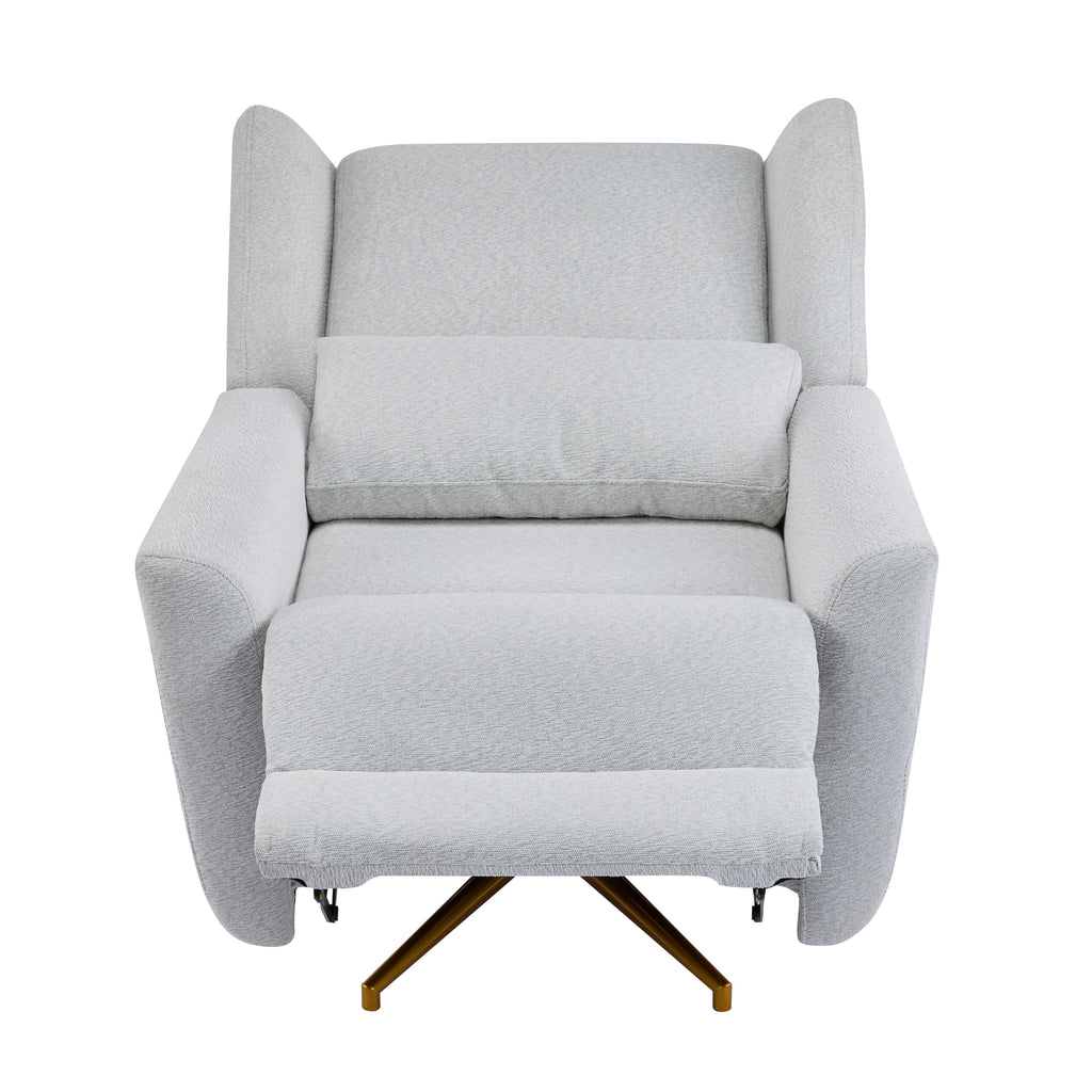 Upholstered 360° Swivel Power Recliner Chair