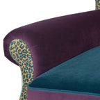 Anya Boho Chic Wingback Accent Arm Chair