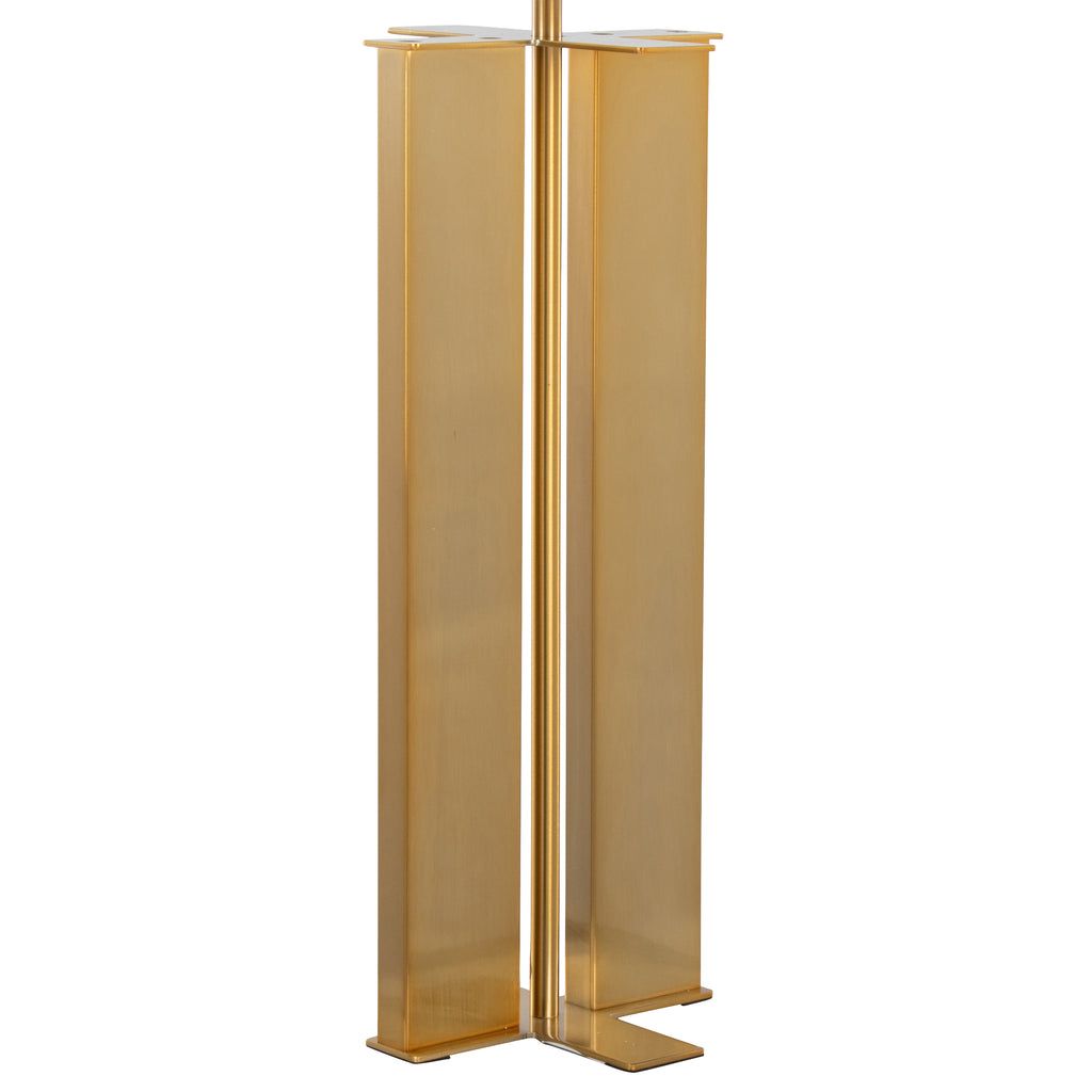 28" Metal Table Lamp in Antique