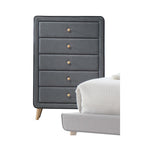 Valda Modern Fabric Chest