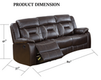 Modern Elegant 3pc Living Room Set