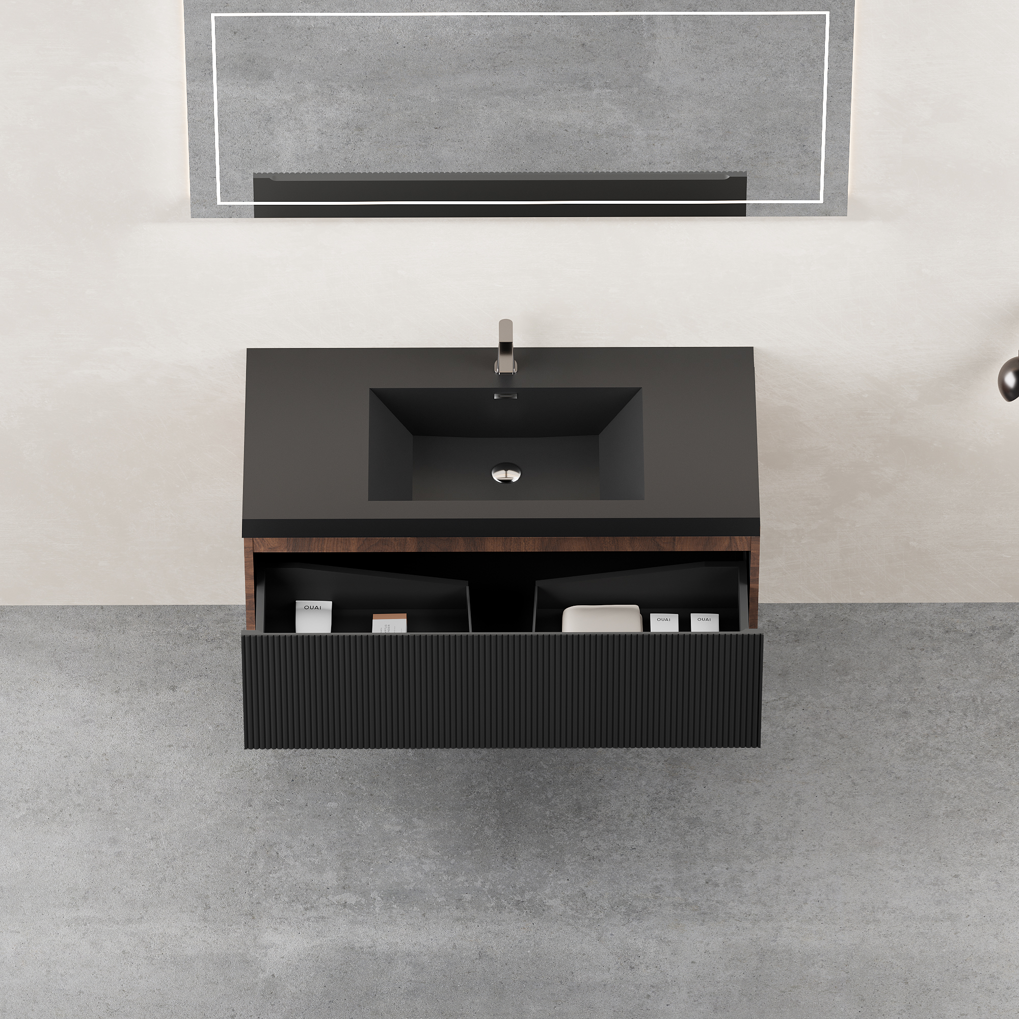 42'' Floating Bathroom Vanity with Sink