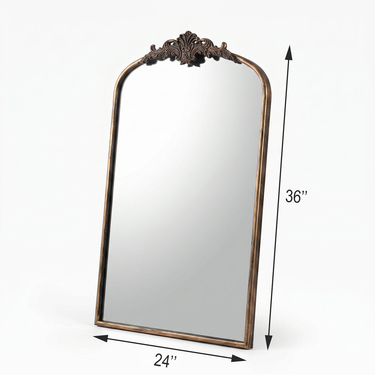 24"x36" Antique Large French Wall Mirror