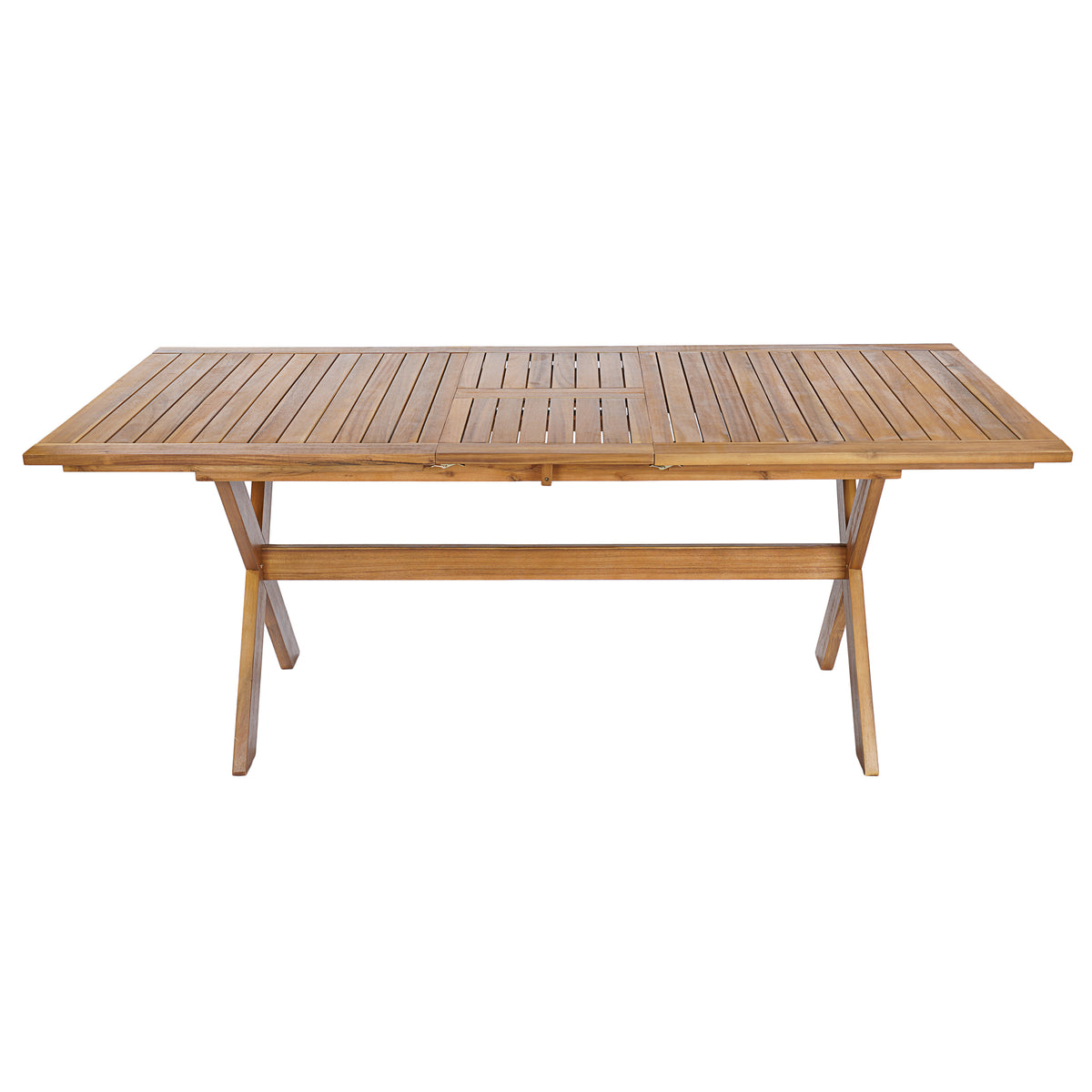 7 Pieces Acacia Wood Outdoor Dining Set with Cushions