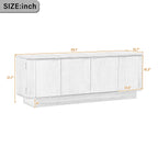 Vibe Haus Mid-Century Modern TV Stand for 70 Inch TVs