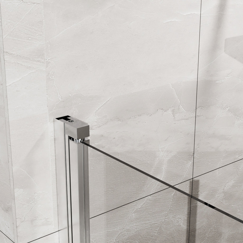 Goodyo 36"x 72" Bifold Frameless Glass Shower Door