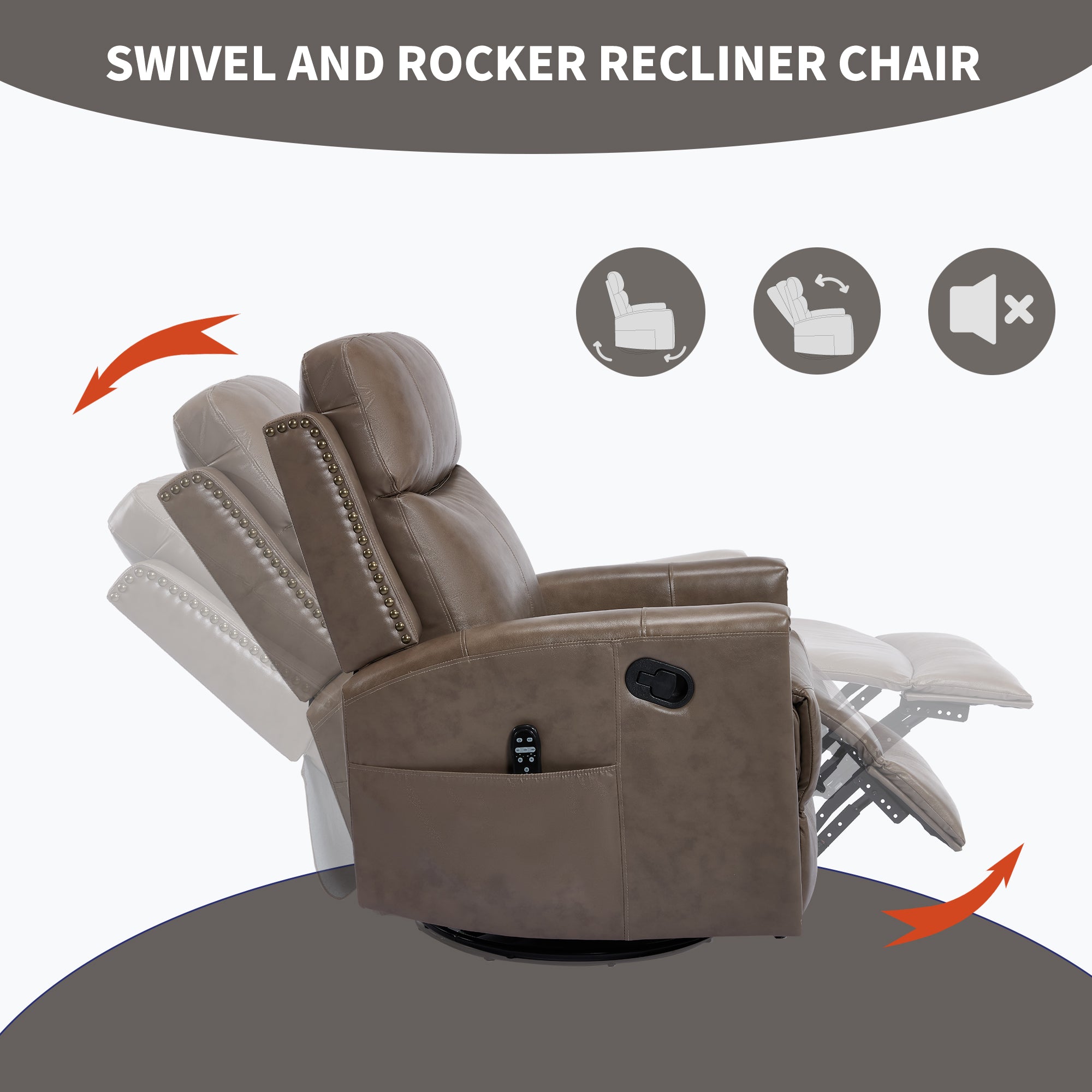 ComfortMax Camel Recliner