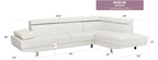 Riveredge G449-SC Sectional Without Ottoman