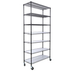 7 Tier Metal Shelf Wire Shelving Unit