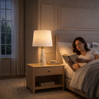 Enclave Hydro White Table Lamp