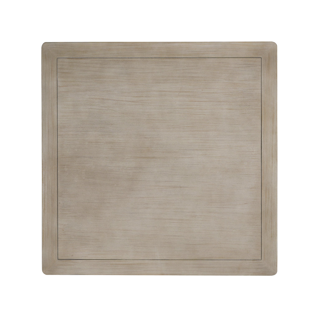 Square Coffee Table With Storage, Light Ash, 34-Inch