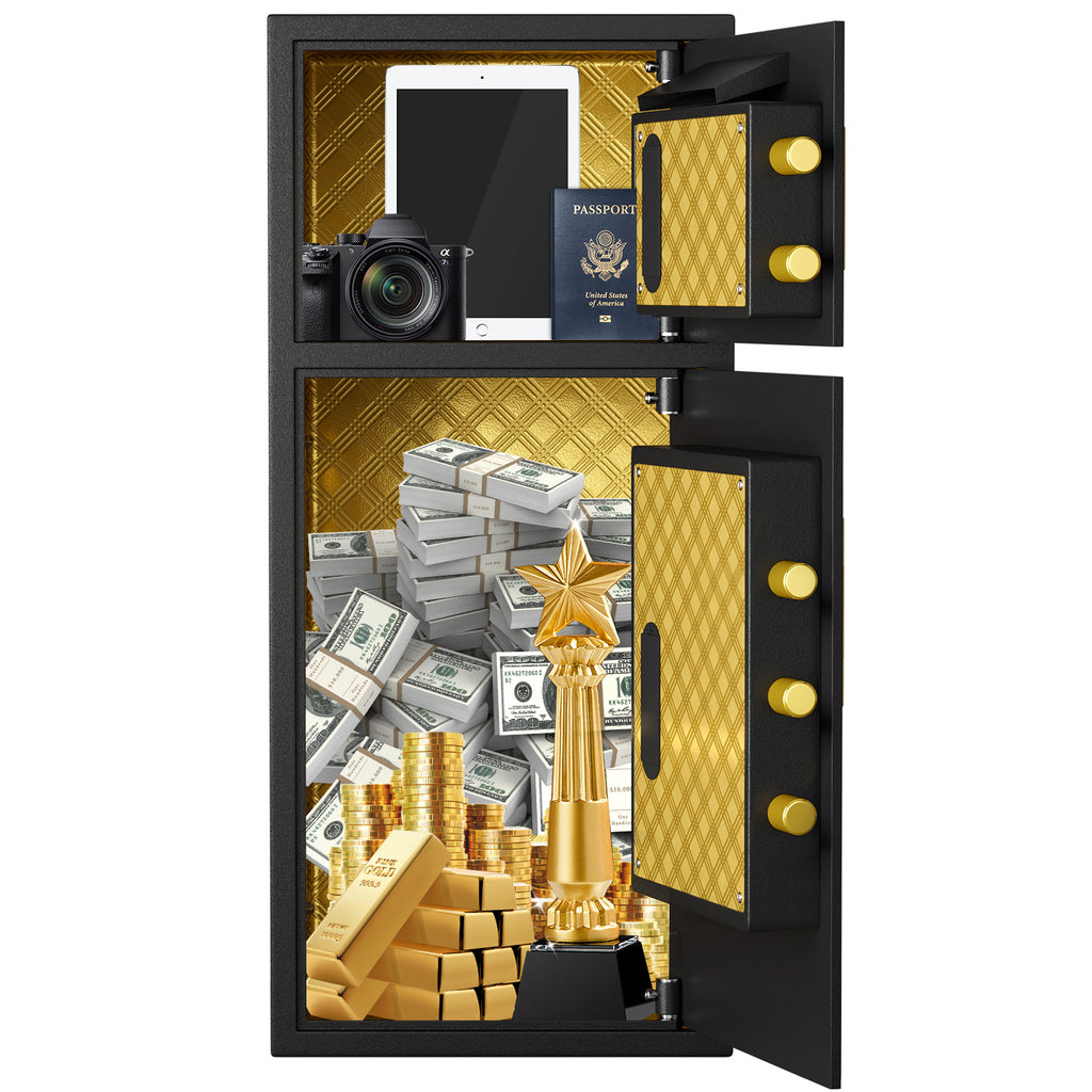 Large Double-Door Coin-Operated Safe