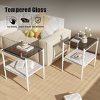 Set of 2 Rectangle End Tables