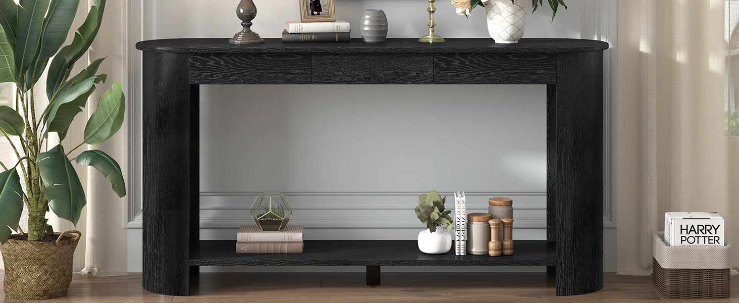 U_Style 59.8'' Modern Console Table