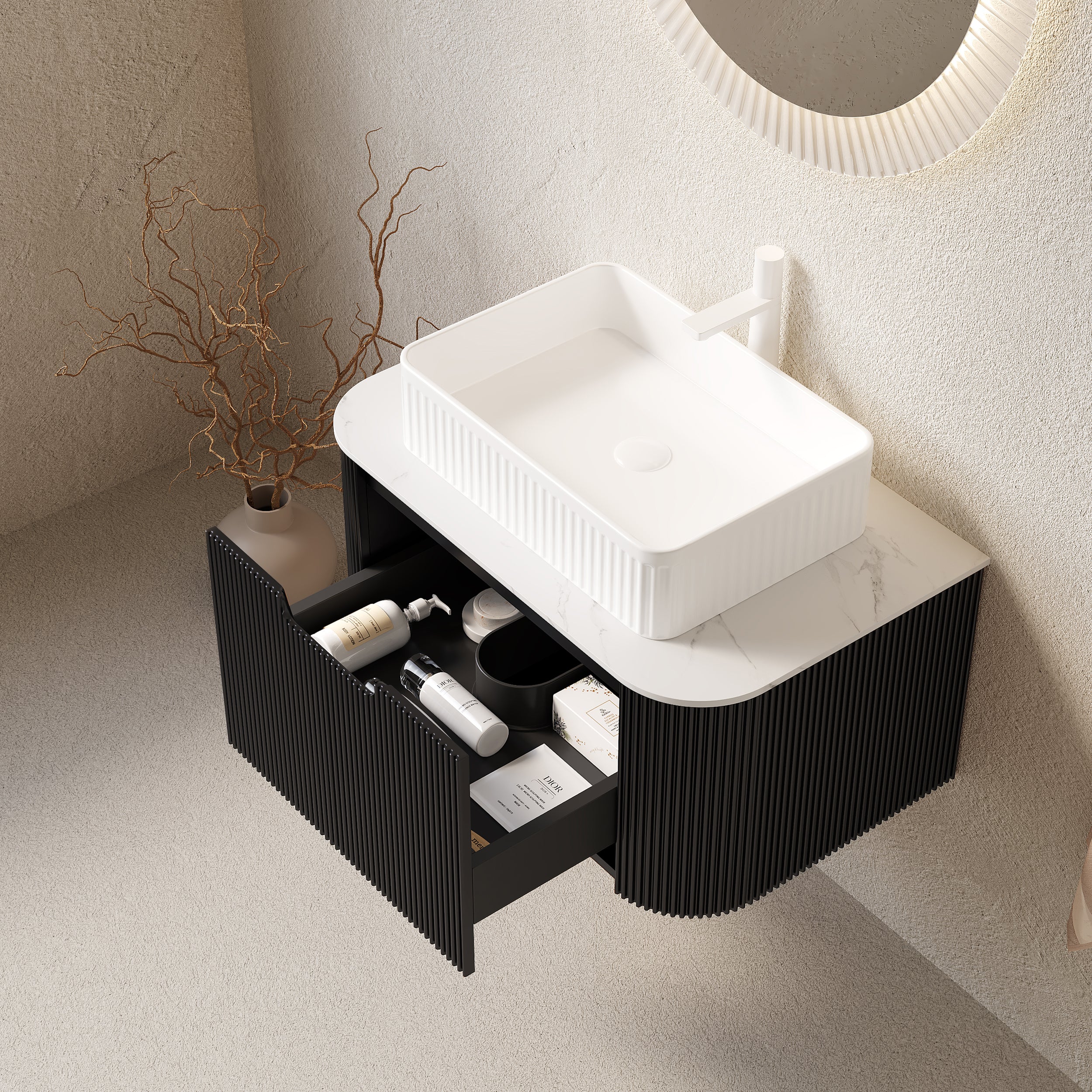 Dina 30" Bathroom Vanity & Sink