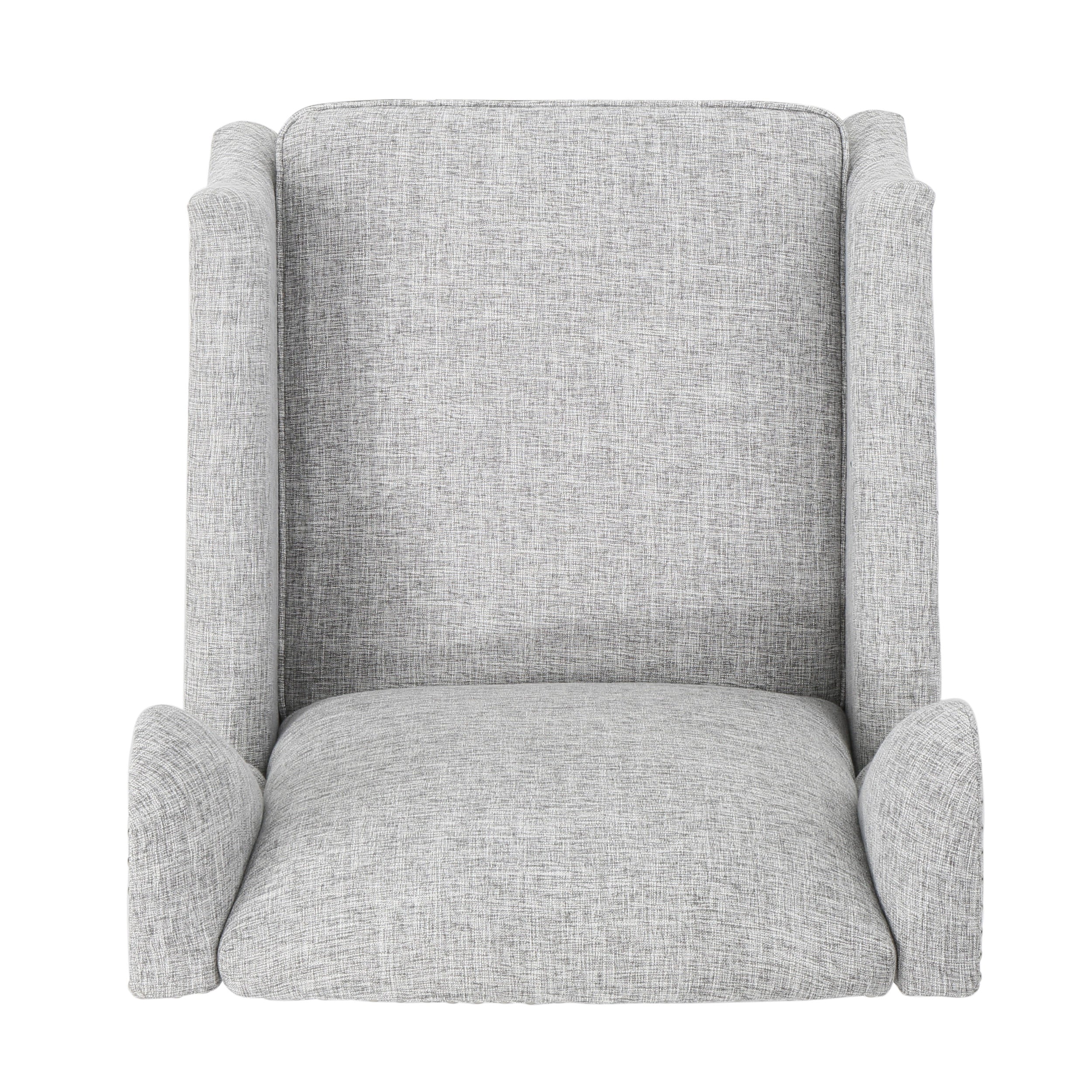 Modern Fabric Pushback Recliner Chair