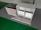 Tilted Laundry Hamper with Removable Basket