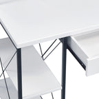 White and Black Recording Studio Desk
