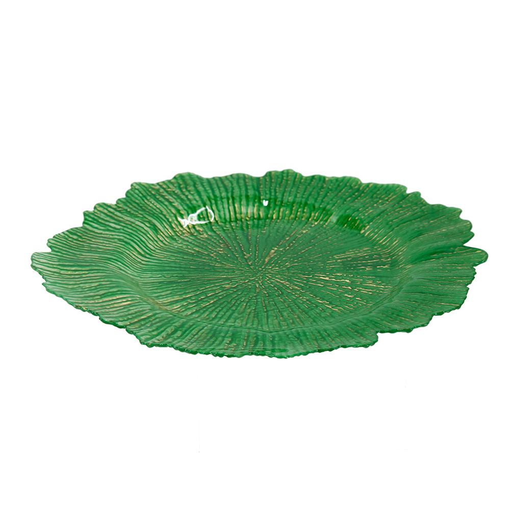 8 Pack Reef Plastic Charger Plate, 13 Inch