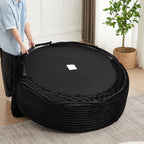 Fluffy Modern Corduroy Sponge Sofa - No Assembly Required