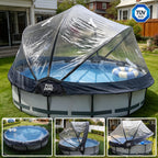 15 FT Round Multifunctional All Weather Cover Pool Dome Enclosure