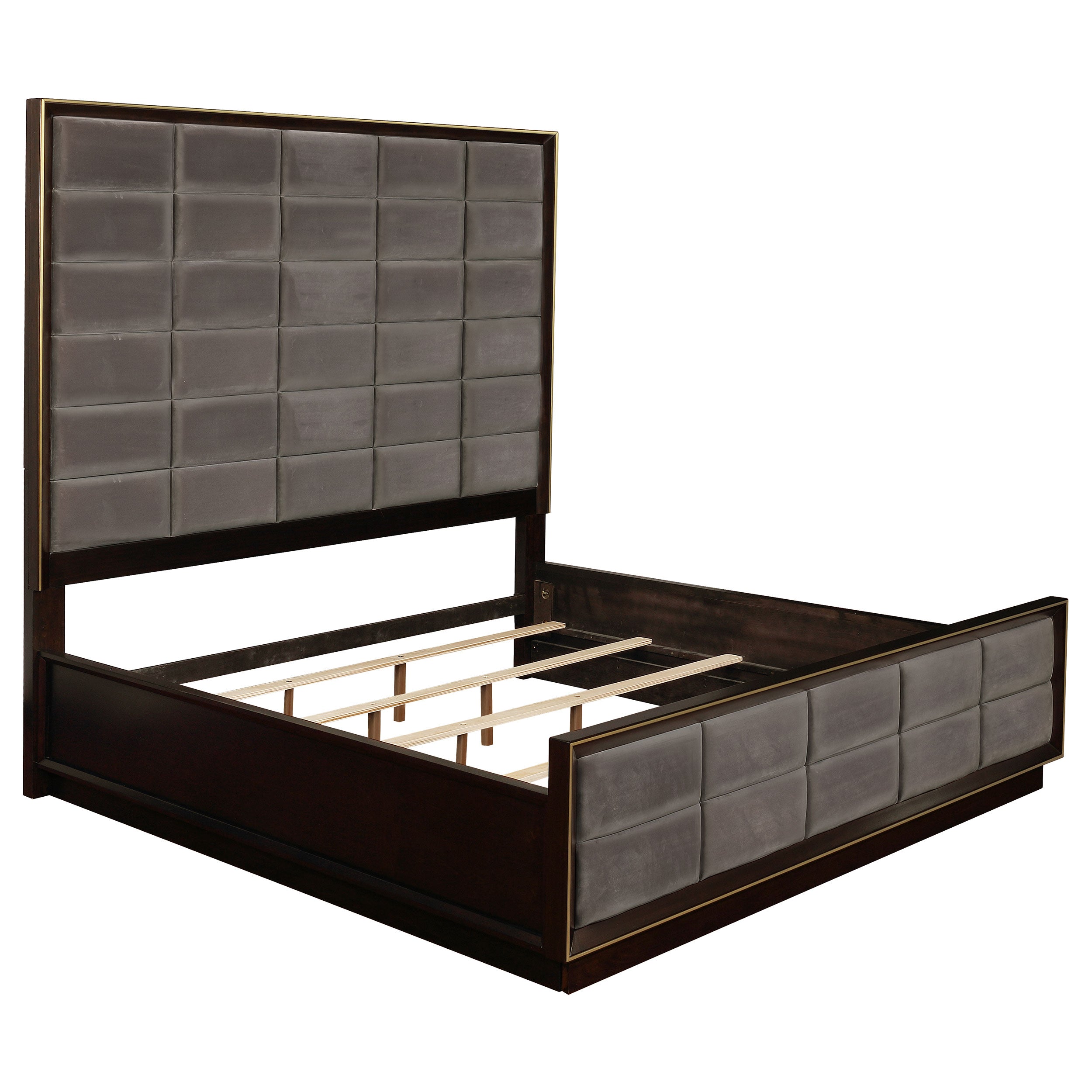 Prescott Peppercorn 5-Piece California King Bedroom Set