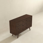 Caroline Mid Century Modern Solid Wood Dresser