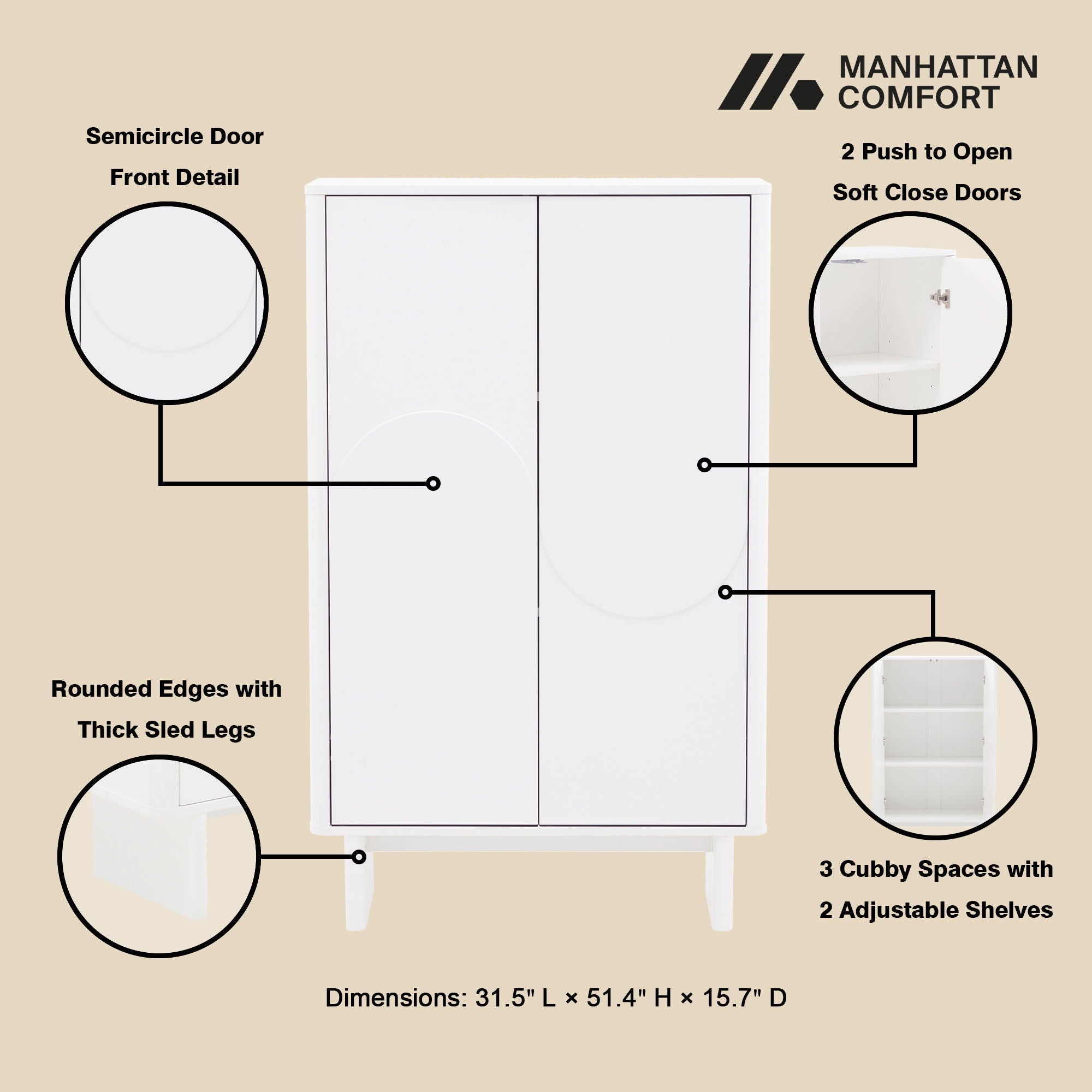 Ella - Accent Cabinet