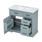 36" Bathroom Vanity with Sink