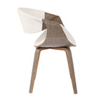 Mid-Century Modern Dining/Accent Chair in Light