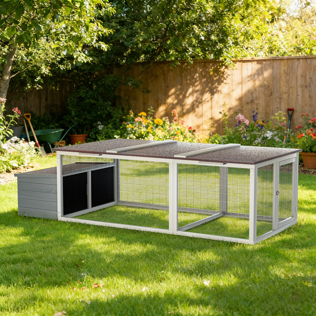 Large Chicken Coop with Run