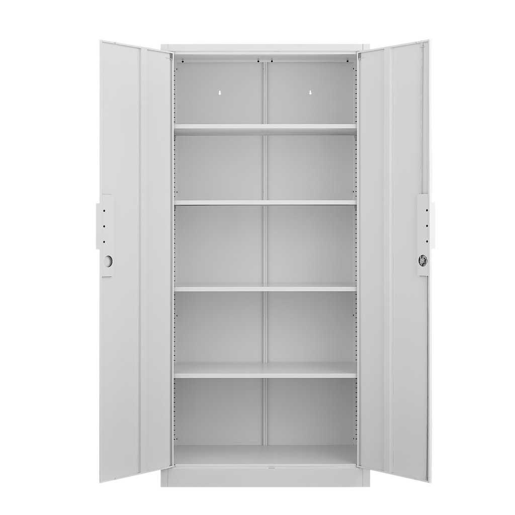 72-Inch 2-Door File Cabinet with Lock