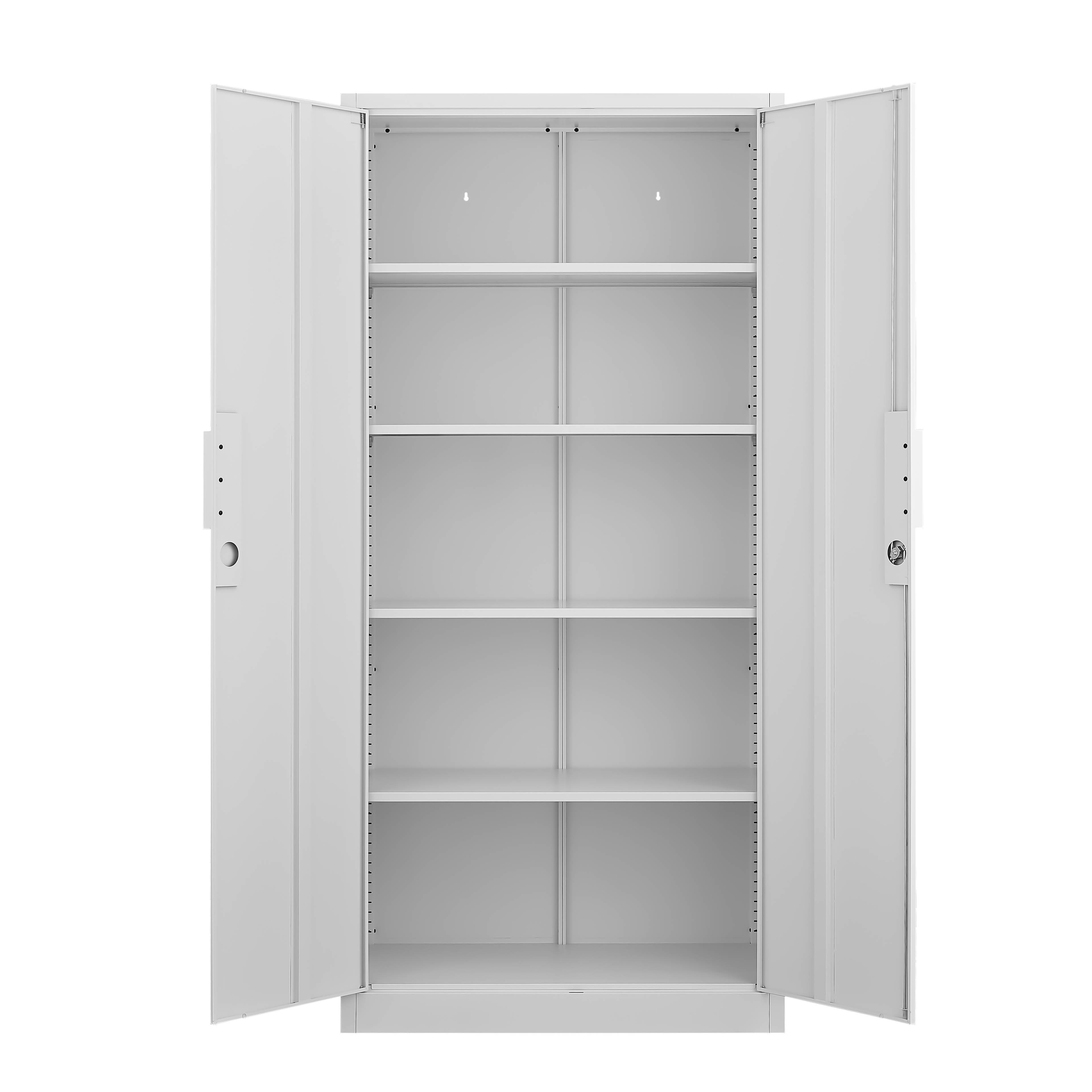 72-Inch 2-Door File Cabinet with Lock