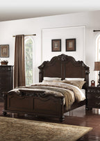 Majestic Formal Queen Size Bed 2x Nightstands Set
