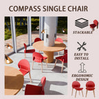 Summer 4-Pack Crimson Patio Furniture Set