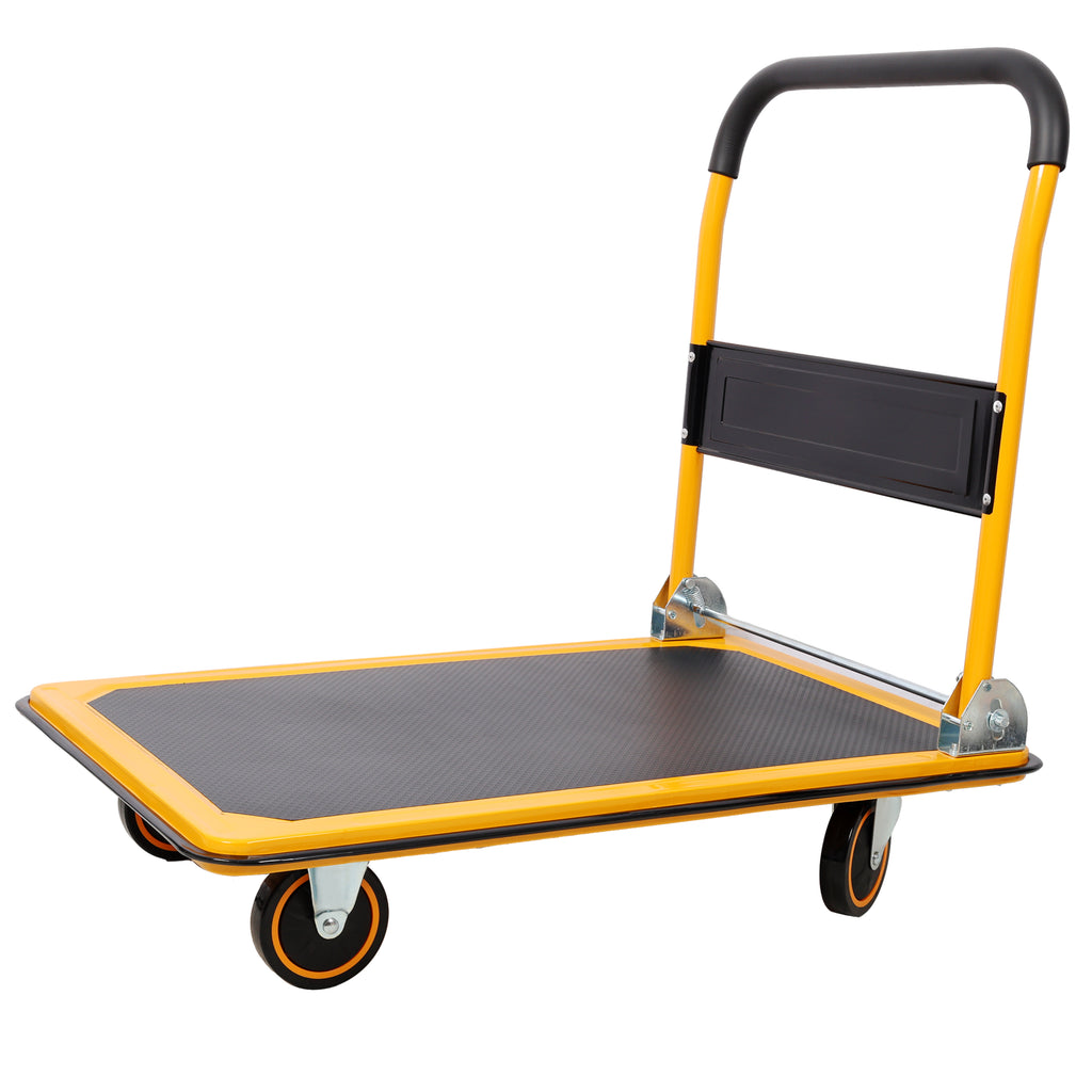 Foldable Platform Truck Push Dolly 660 lb Weight Capacity