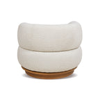 Fuji 360 Swivel Low Barrel Back Accent Chair