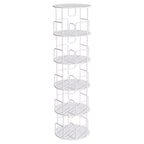Rotating Bookshelf Tower 5 Tier