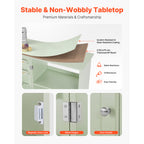 Folding Sewing Table - Multipurpose Craft Station with Storage