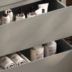 60" Double Sinks Bathroom Vanity Set