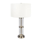 Echo Brushed Nickel Table Lamp