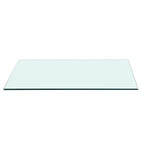 Square Tempered Glass Table Top