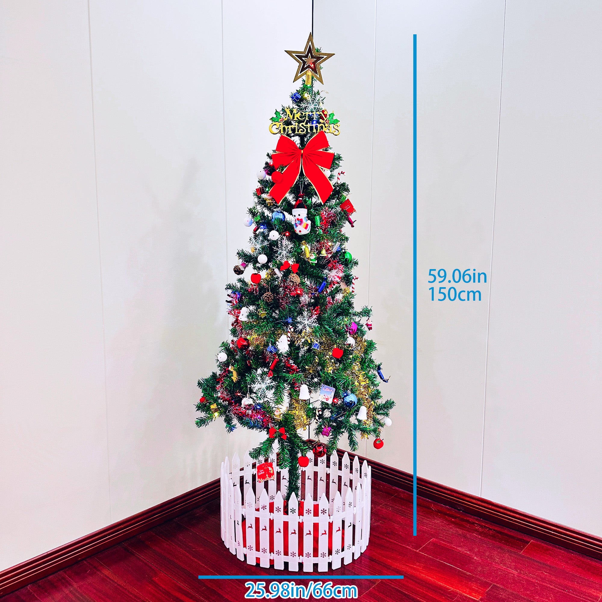 5ft Artificial Christmas Tree with LED Energy-Saving Lights
