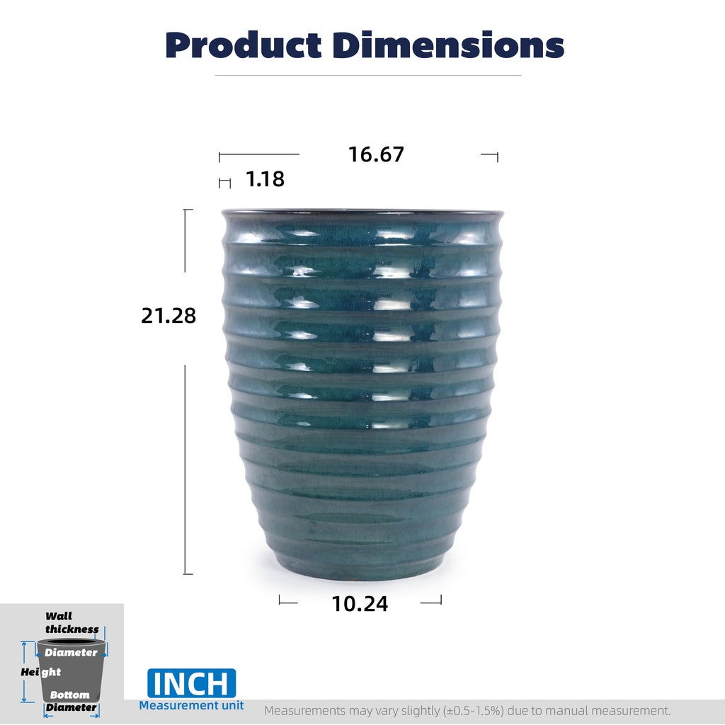 Handmade Deep Garden Pot