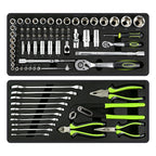 465-Piece Mechanics Tool Set with 3-Drawer Heavy Duty Metal Box