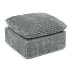 107'' Modern Boucle L-shaped Sectional Sofa with Moveable Ottoman