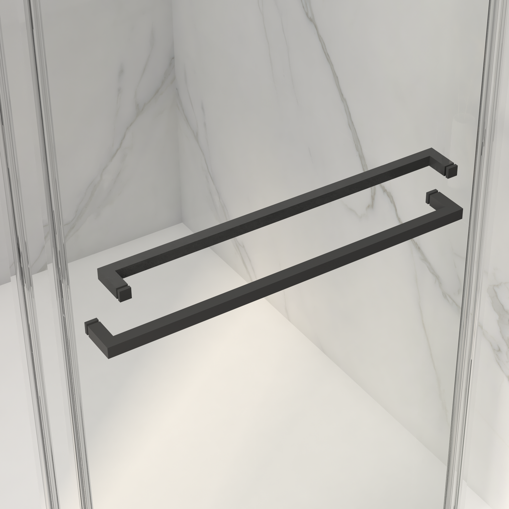 Frameless Double Sliding Shower Door